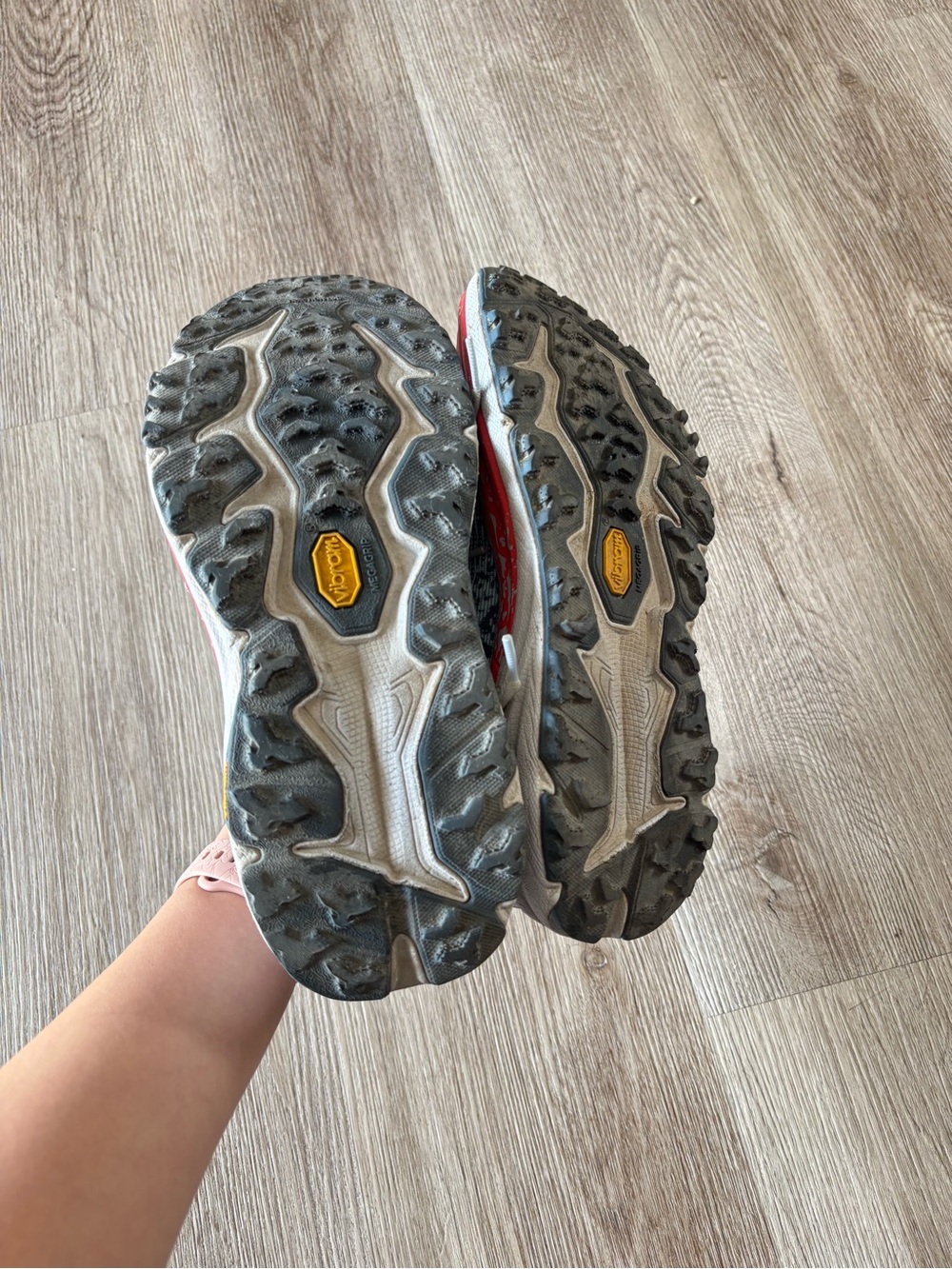 HOKA women's speedgoat 6 trail running shoe in gull/stormy skies - Picture 4 of 9